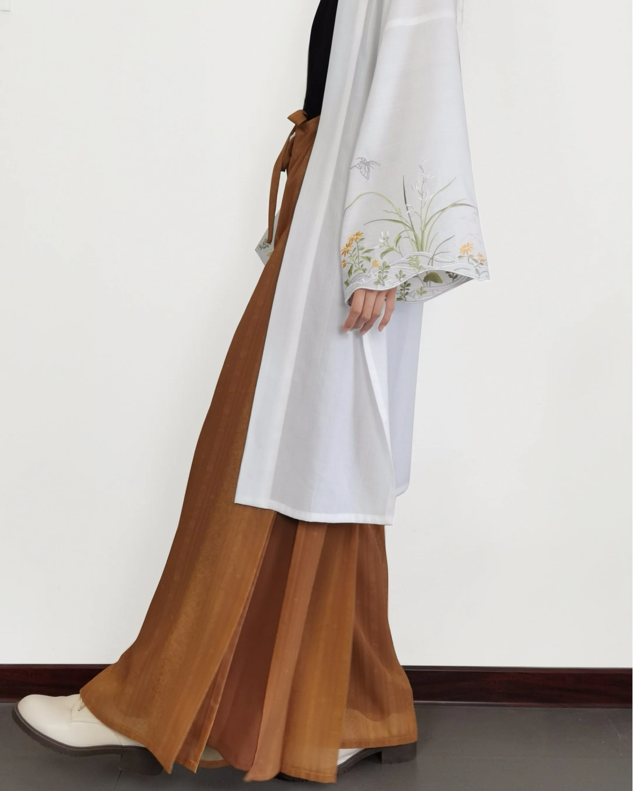 Shu Yu 疏雨 Fuzzy Rain Song Dynasty Custom Easy-Wear Hedangku Songku Trousers - Image 6