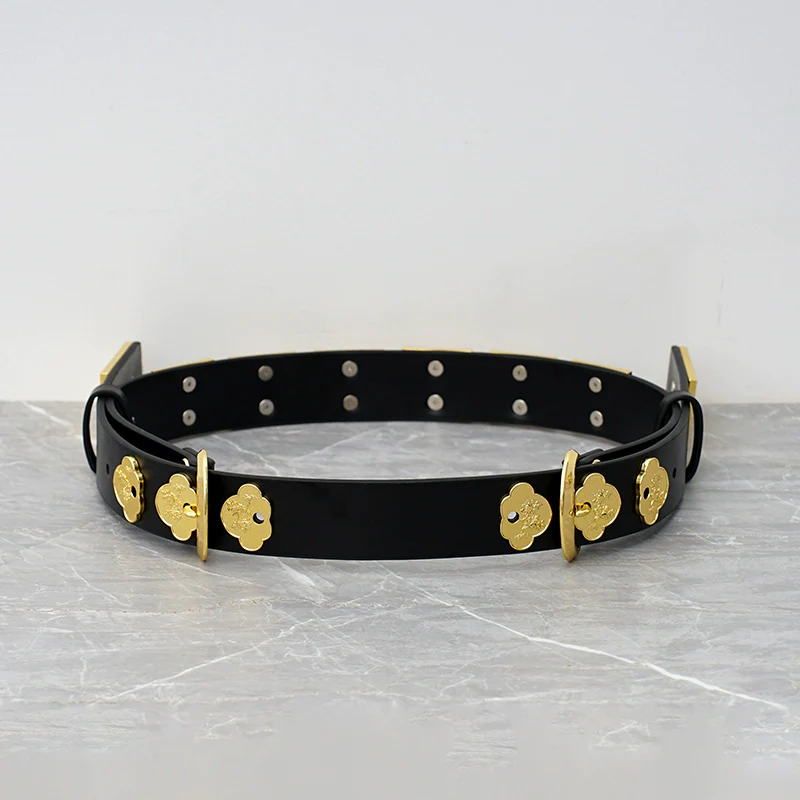 Shuang Kou 双扣 Double Buckle Song Dynasty Unisex Two Panel Belt - Image 4