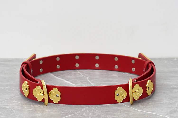 Shuang Kou 双扣 Double Buckle Song Dynasty Unisex Two Panel Belt - Image 5