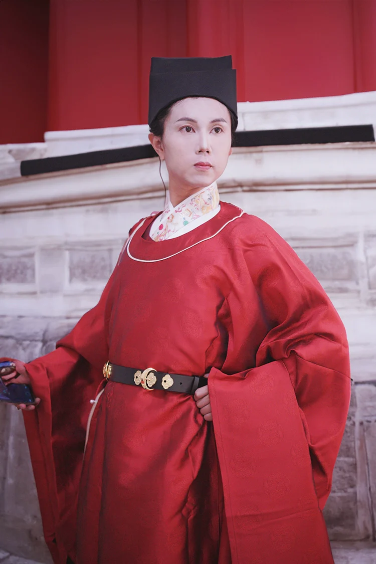 Shuang Kou 双扣 Double Buckle Song Dynasty Unisex Two Panel Belt - Image 7