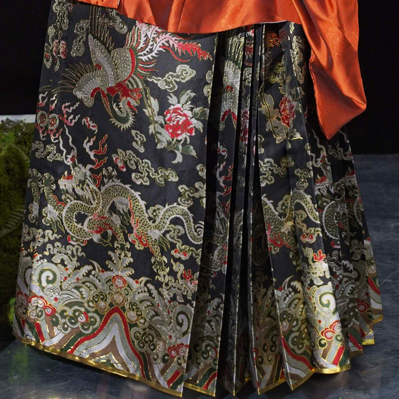 Silk Dreams 绸梦如愿 Ming Dynasty Plus Size Fanling Ao Jacket Mamian Skirt Aoqun Set - Image 10