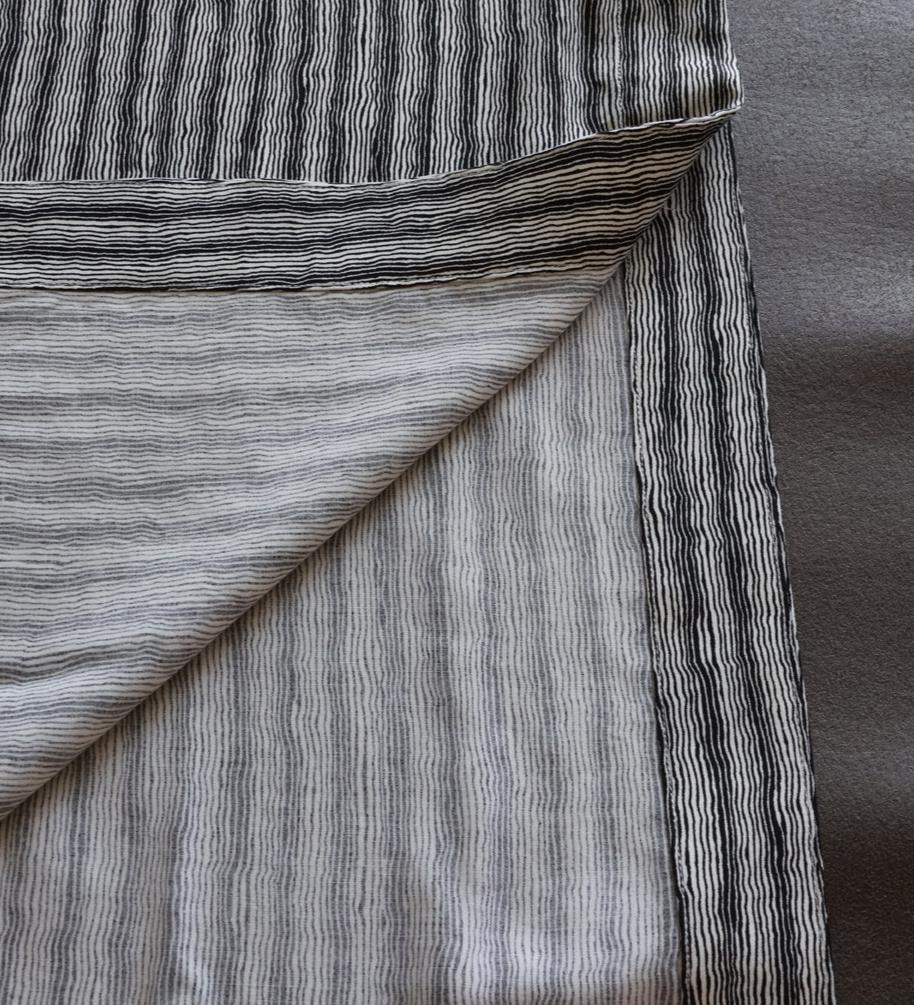Su Xin 素馨 Jasmine 1930s Striped Cap Sleeve Qipao - Image 10