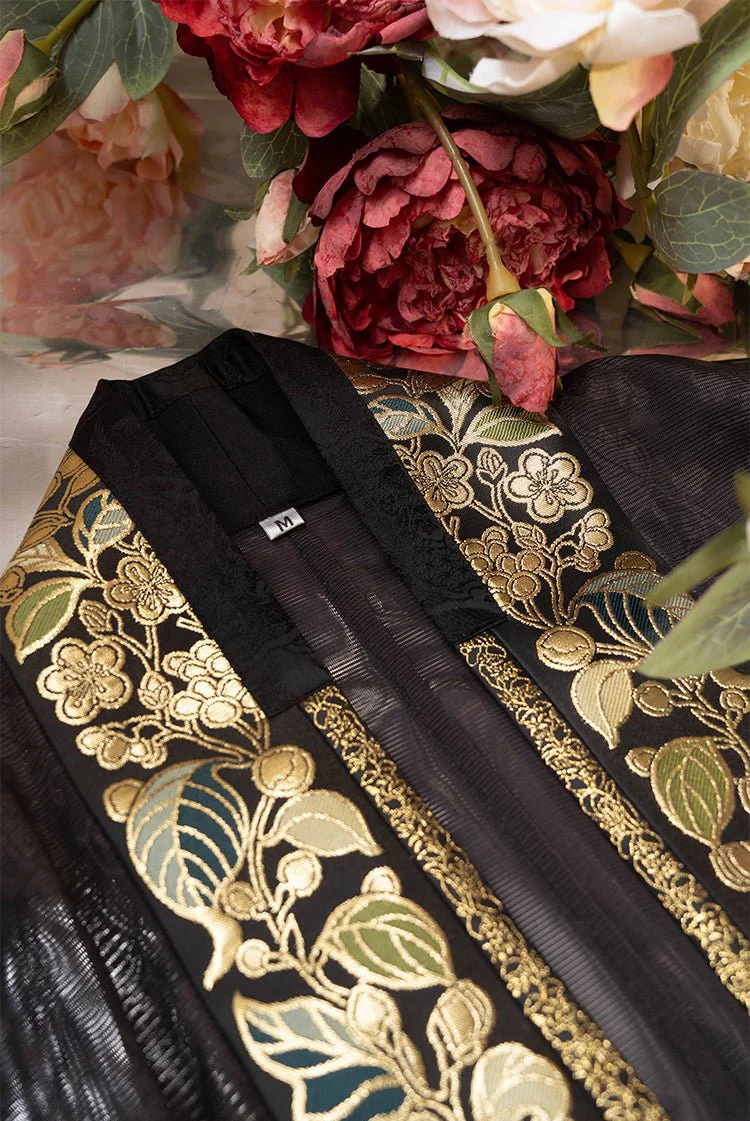Tai Lü 苔绿 Moss Green Southern Song Dynasty Restoration Zhiling Duijin Beizi Jacket - Image 22
