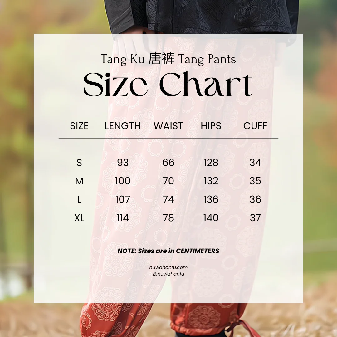 Tang Ku 唐裤 Tang Dynasty Unisex Pants - Image 14
