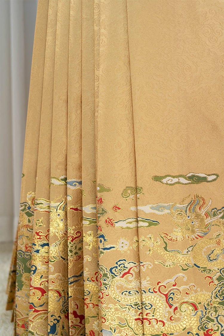 Tian Shou 添寿 Adding Longevity Ming Dynasty Mamian Skirt - Image 13