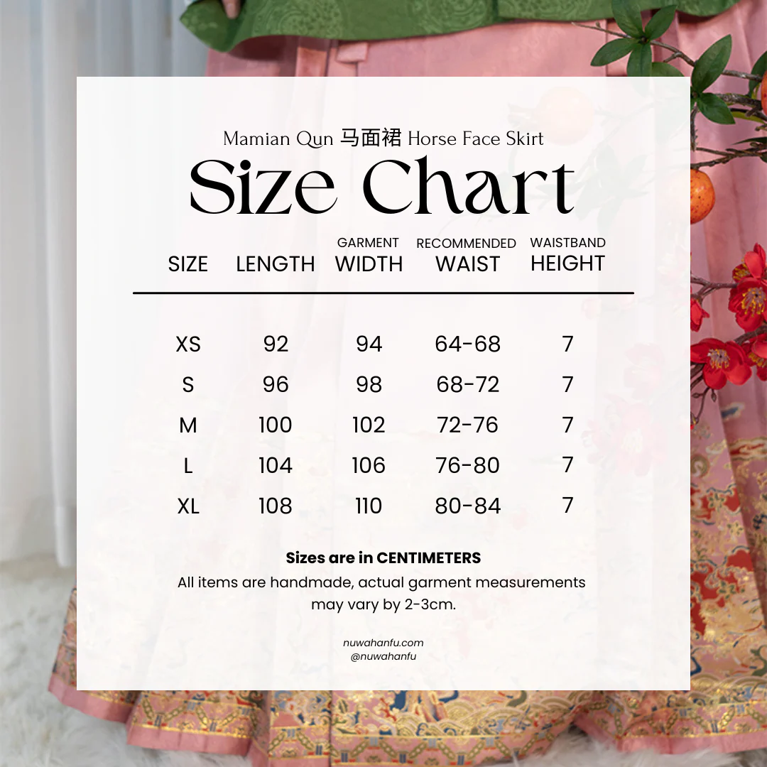 Tian Shou 添寿 Adding Longevity Ming Dynasty Mamian Skirt - Image 18