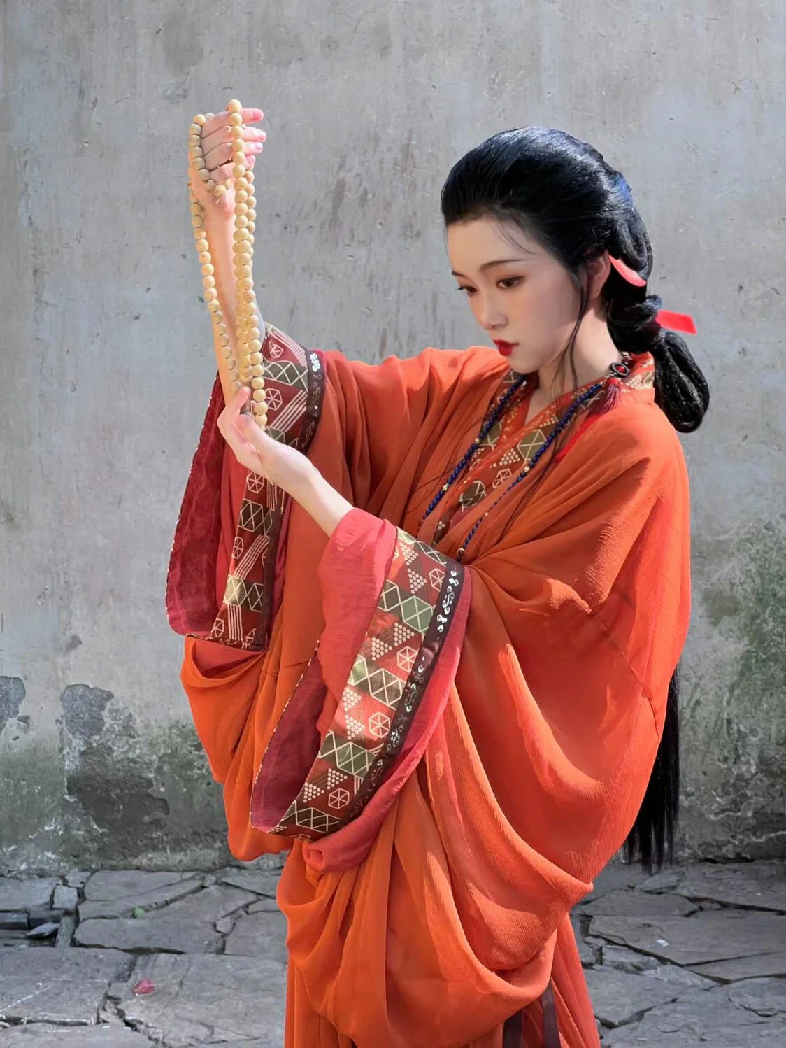 Tian Wen 天问 Asking the Heavens Modernized Warring States Zhiju Straight Hem Robe Set - Image 10
