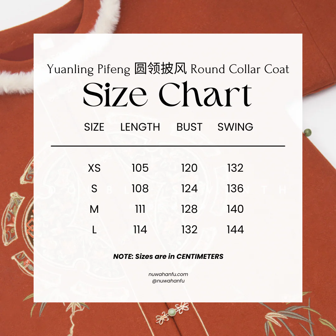Tihong Haitang 剔红海棠 Picking Red Begonias Ming Dynasty Round Collar Jacket & Mamian Winter Set - Image 24