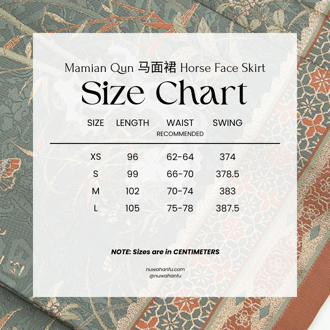 Tihong Haitang 剔红海棠 Picking Red Begonias Ming Dynasty Round Collar Jacket & Mamian Winter Set - Image 26