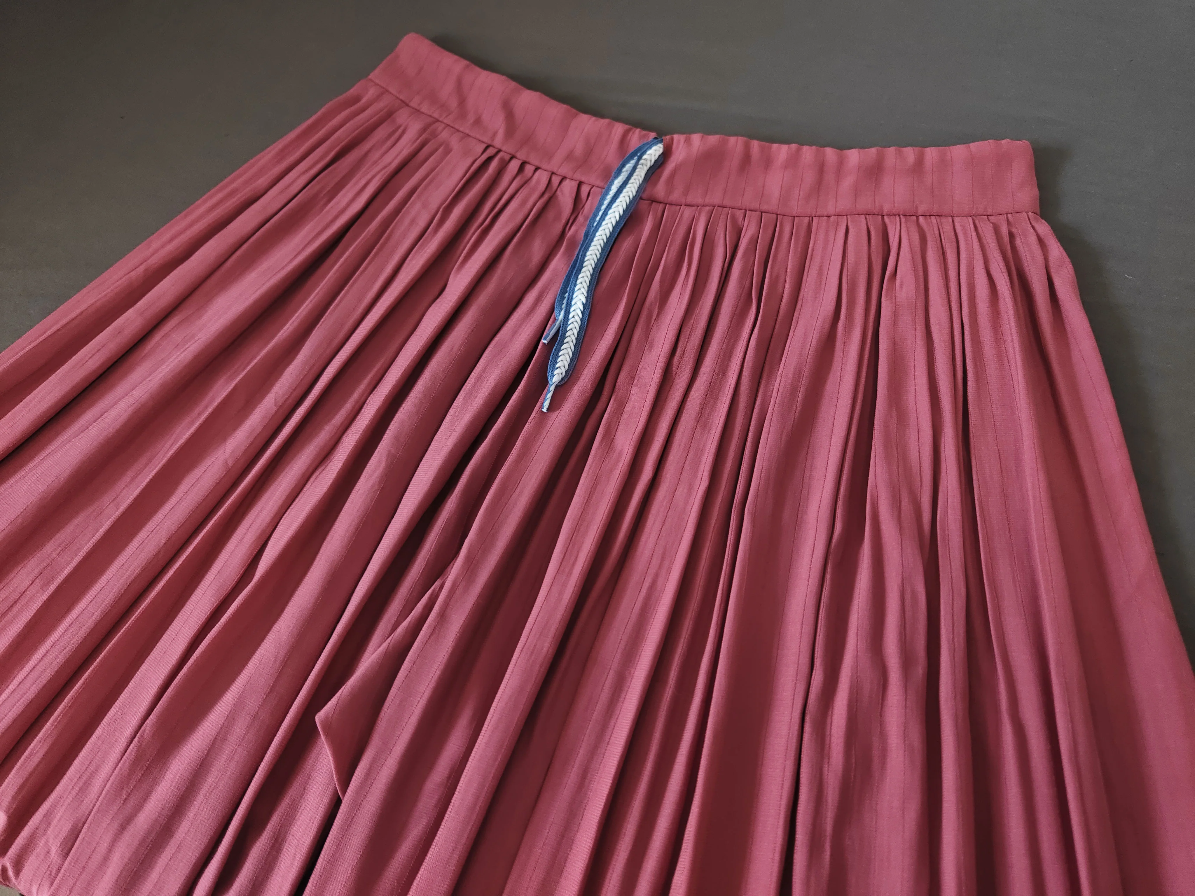 Tuan Ke 团窠 Round Nest Unisex Wei Jin Dynasty Restoration Baizhe Ku Hundred Pleat Lantern Trousers - Image 14