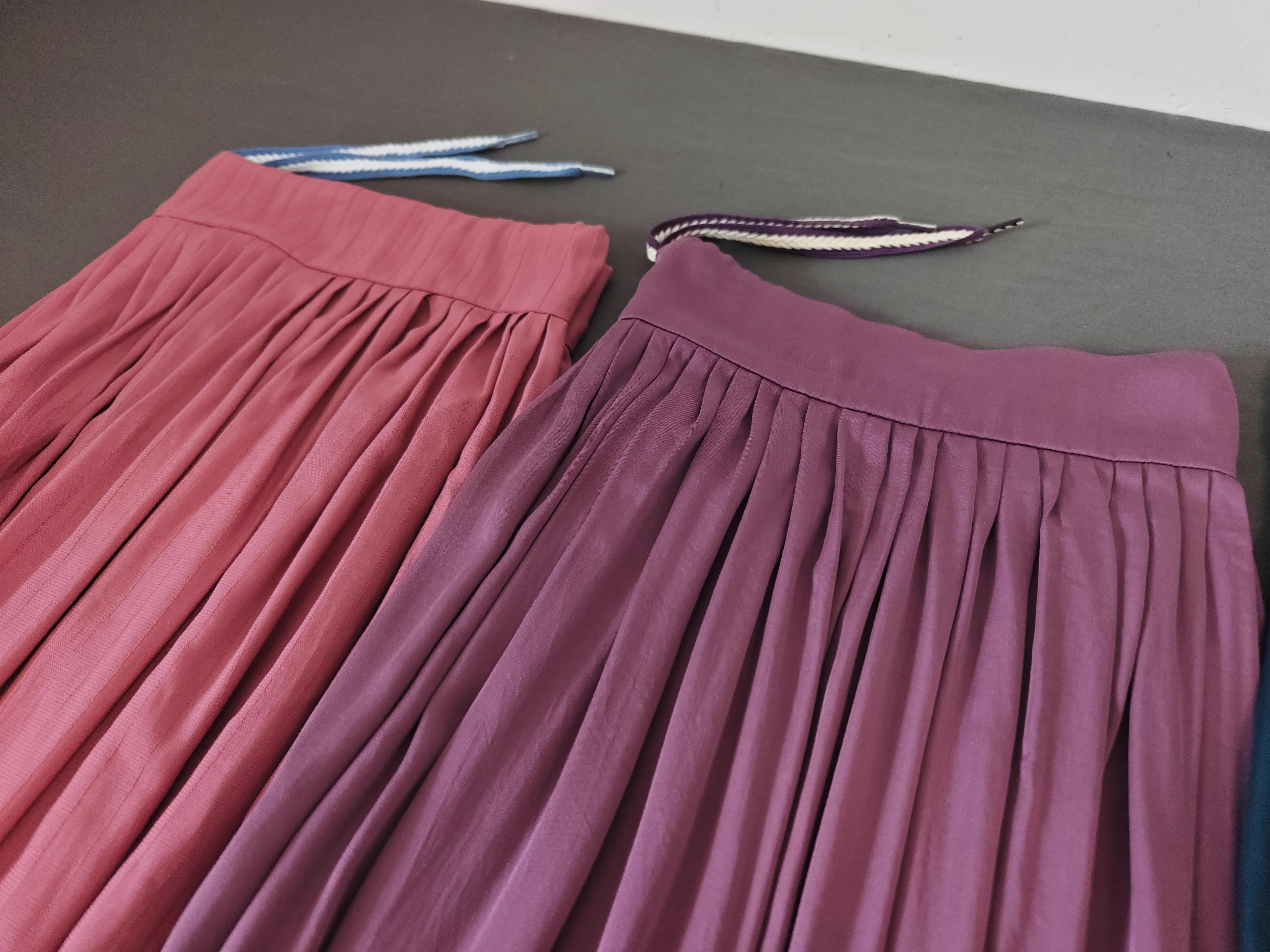 Tuan Ke 团窠 Round Nest Unisex Wei Jin Dynasty Restoration Baizhe Ku Hundred Pleat Lantern Trousers - Image 8
