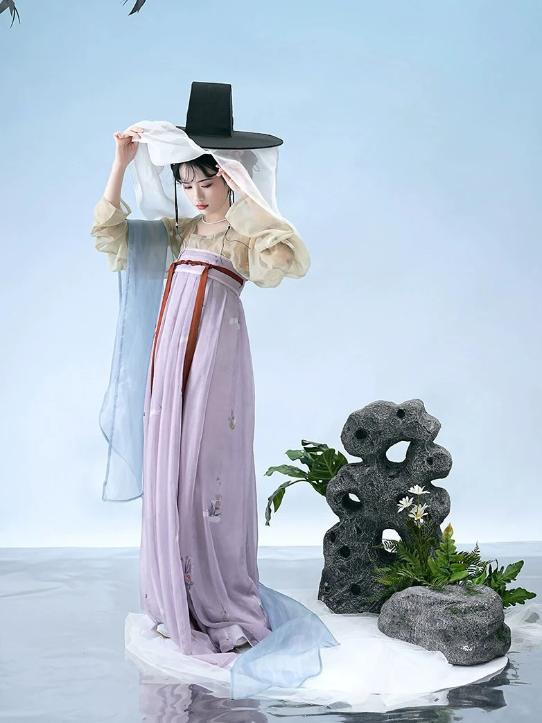 Tutu 兔兔 Rabbit Rabbit Early Tang Round Collar Qixiong Ruqun Set - Image 3