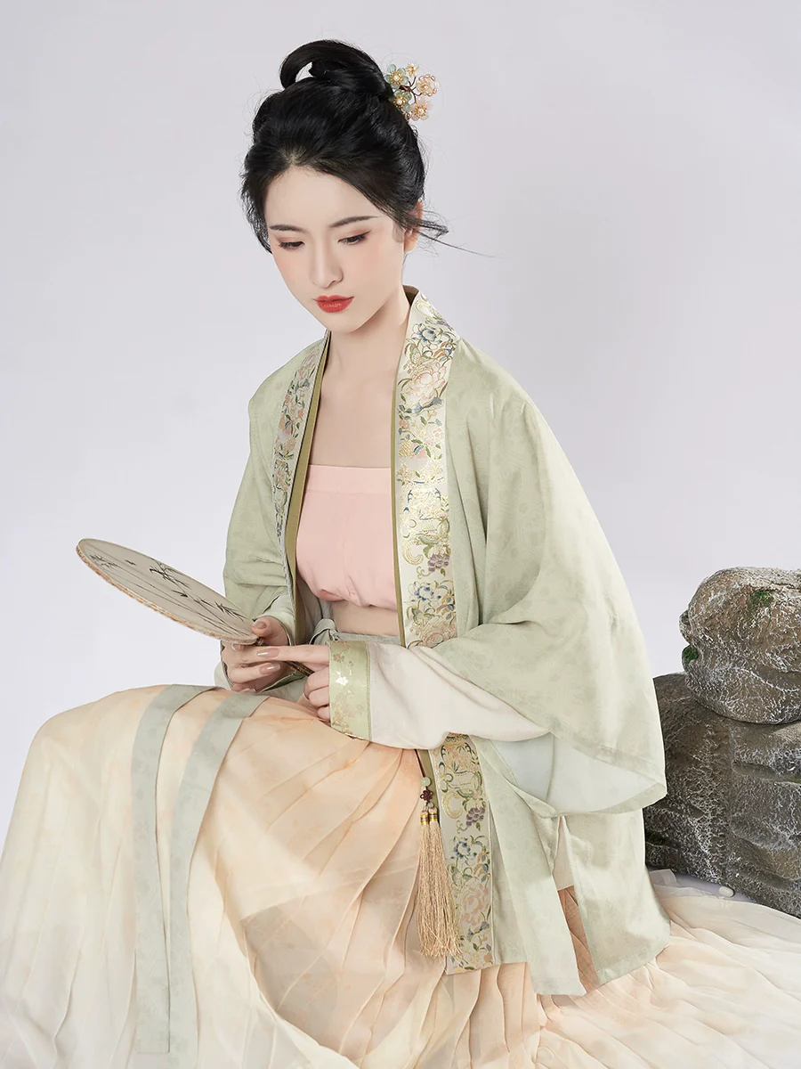 Wan Qiu 挽秋 Coming Autumn Song Dynasty Ruqun - Image 2