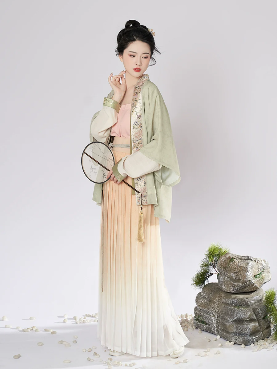 Wan Qiu 挽秋 Coming Autumn Song Dynasty Ruqun - Image 6