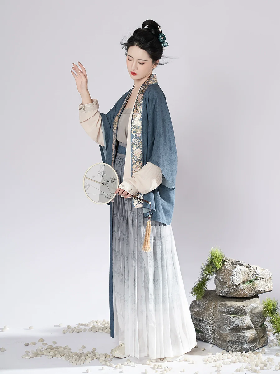 Wan Qiu 挽秋 Coming Autumn Song Dynasty Ruqun - Image 8