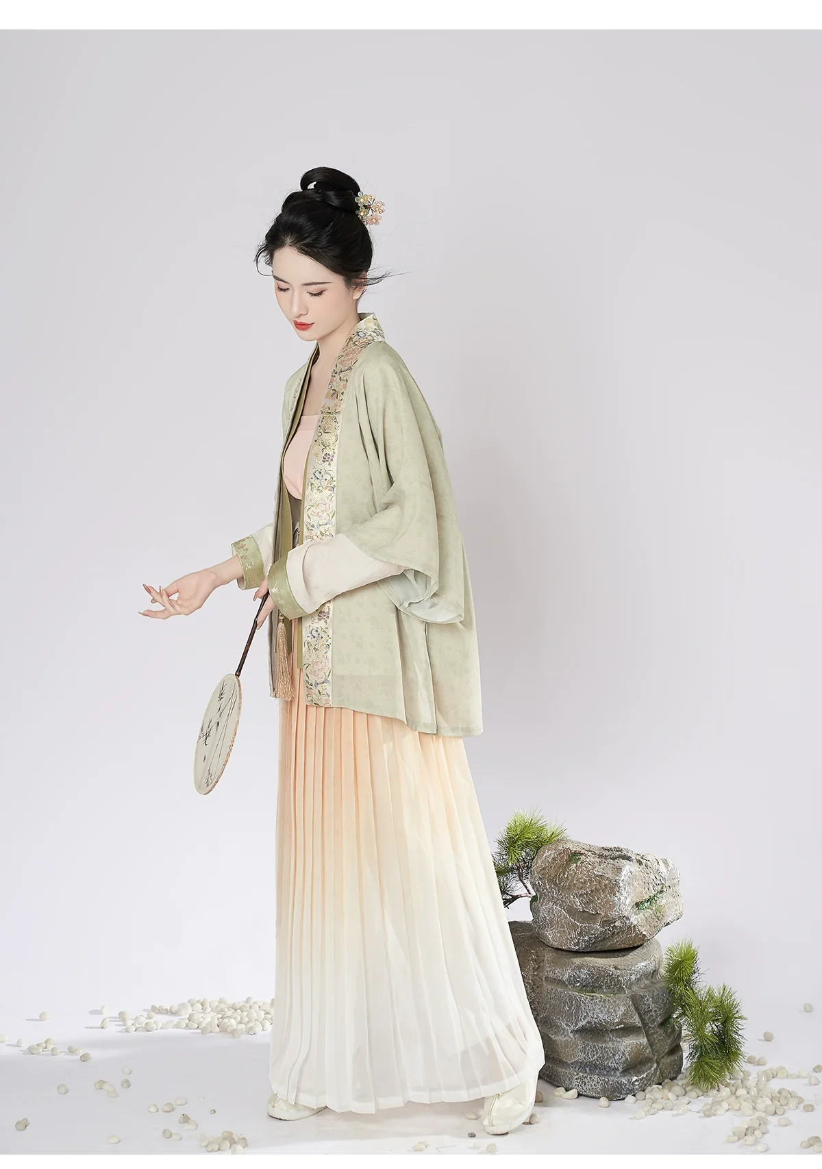 Wan Qiu 挽秋 Coming Autumn Song Dynasty Ruqun - Image 9