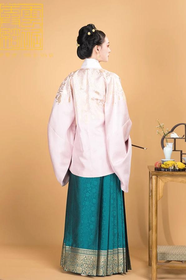 Wan Zi 万字 Thousand Words Ming Dynasty Mamian Skirt - Image 16