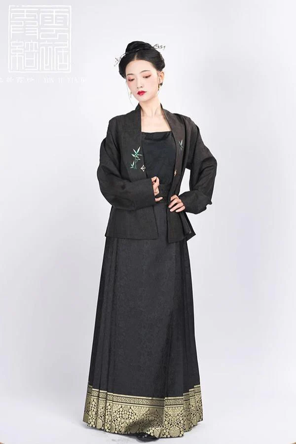 Wan Zi 万字 Thousand Words Ming Dynasty Mamian Skirt - Image 18