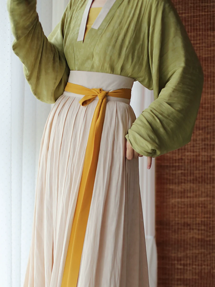 Wanfeng 晚风 Evening Breeze Song Dynasty Daily Ruqun - Image 4