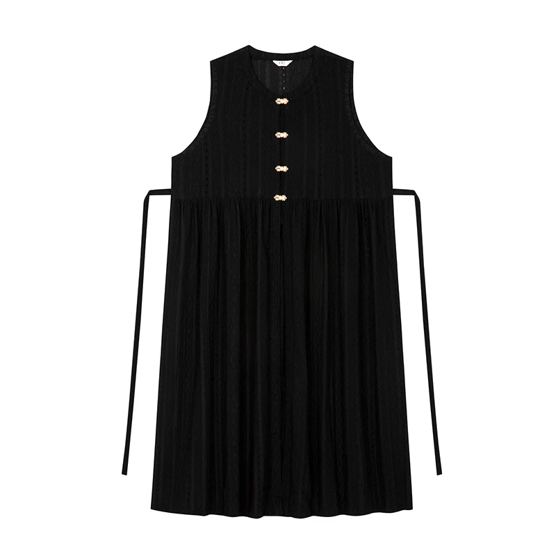 Wen Xueshe 文学社 Literary Society Modernized Ming Song Dynasty Bijia Vest & Songku Pants Set - Image 16