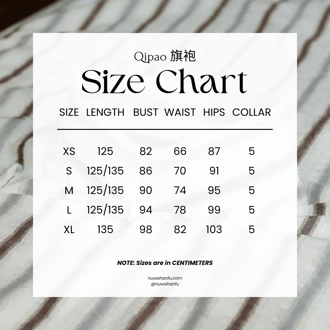 Whisper of the Heart 细語呢喃 1930s Summer Stripes Cotton Short Sleeve Qipao - Image 14