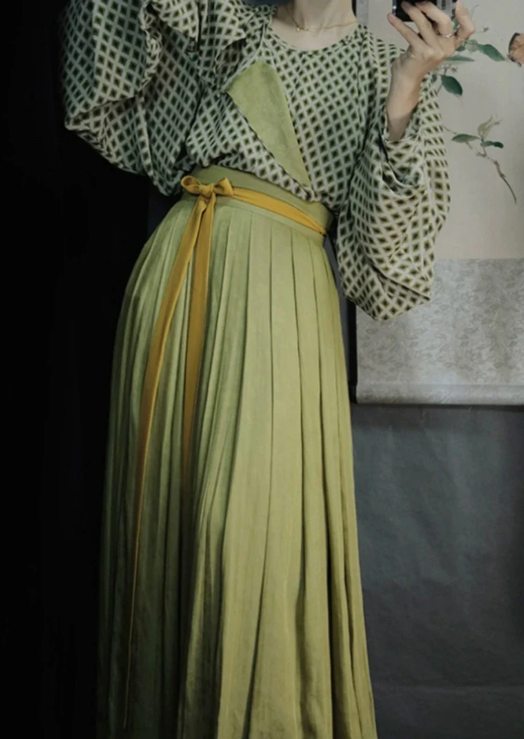Wizard of Oz 绿野仙踪 Chiffon Modernized Tang Hanfu - Image 3