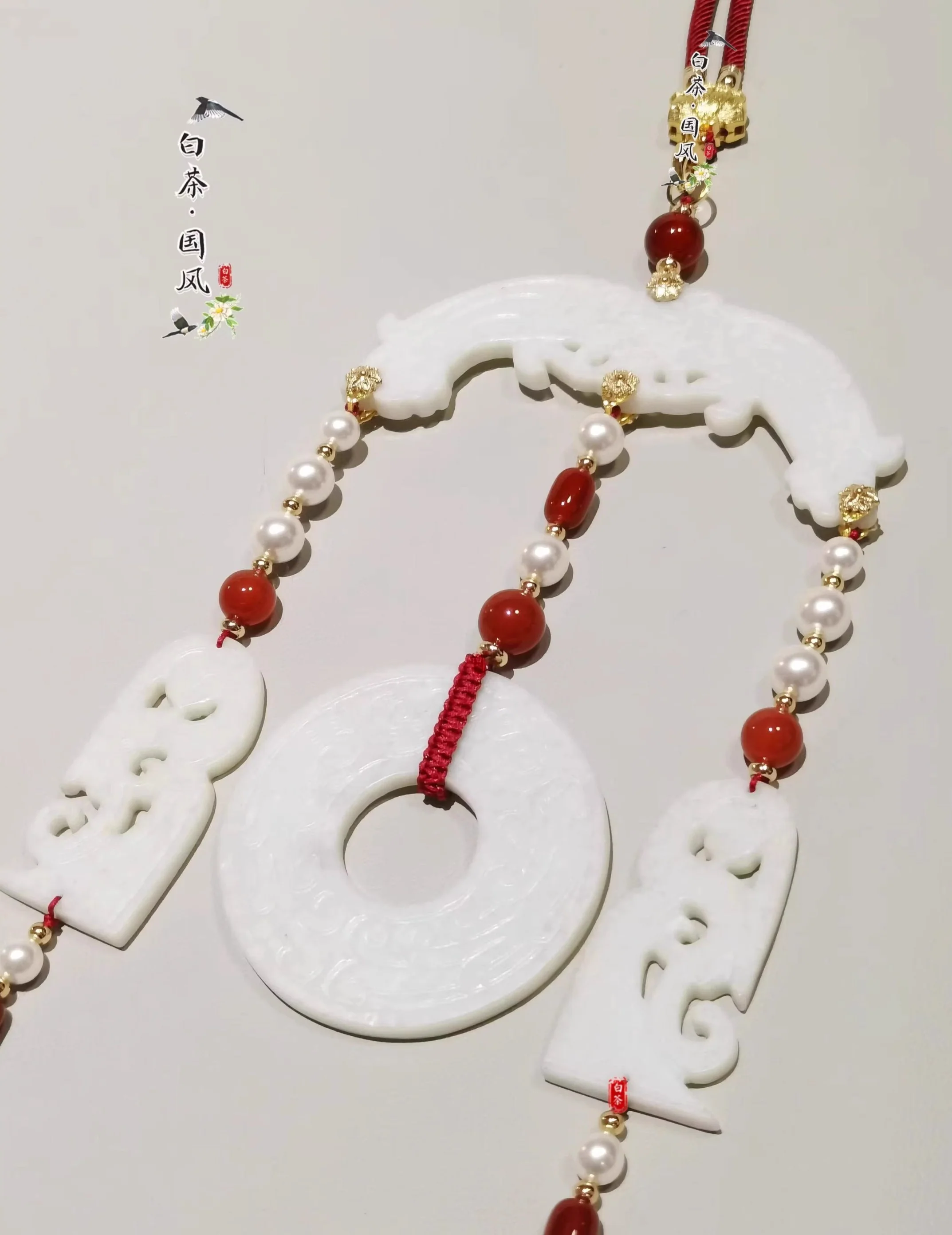 Wu Ren 舞人 Little Dancers Qin & Han Dynasty Unisex Yupei Jade Waist Pendant - Image 7