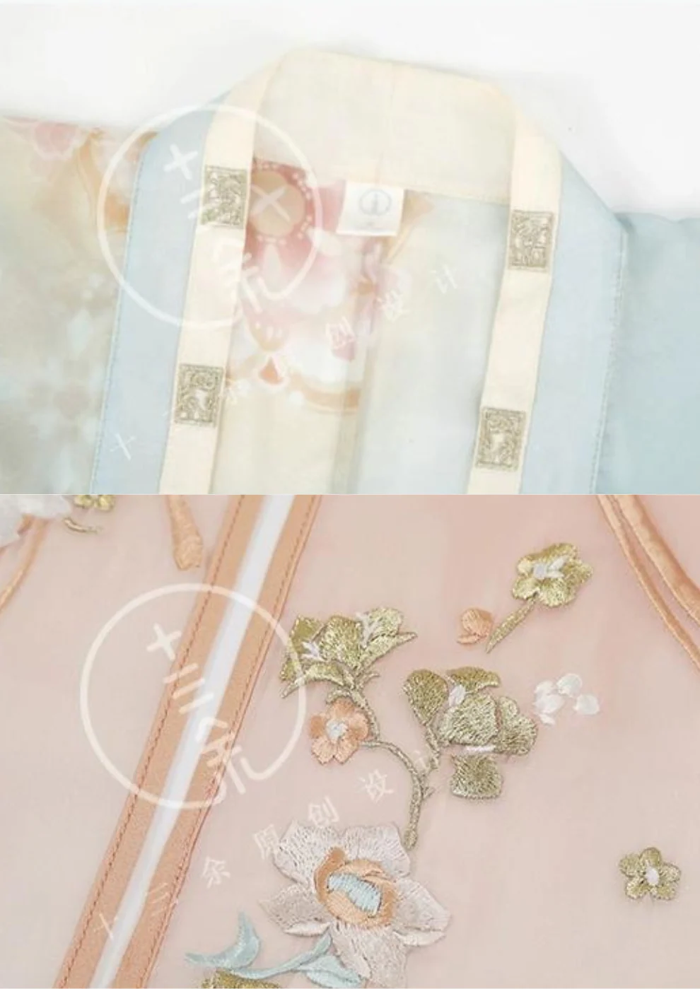 Xi Hé 羲和 Sky Goddess Modernized Tang Dynasty Daxiushan Qixiong Ruqun Wedding Set - Image 10
