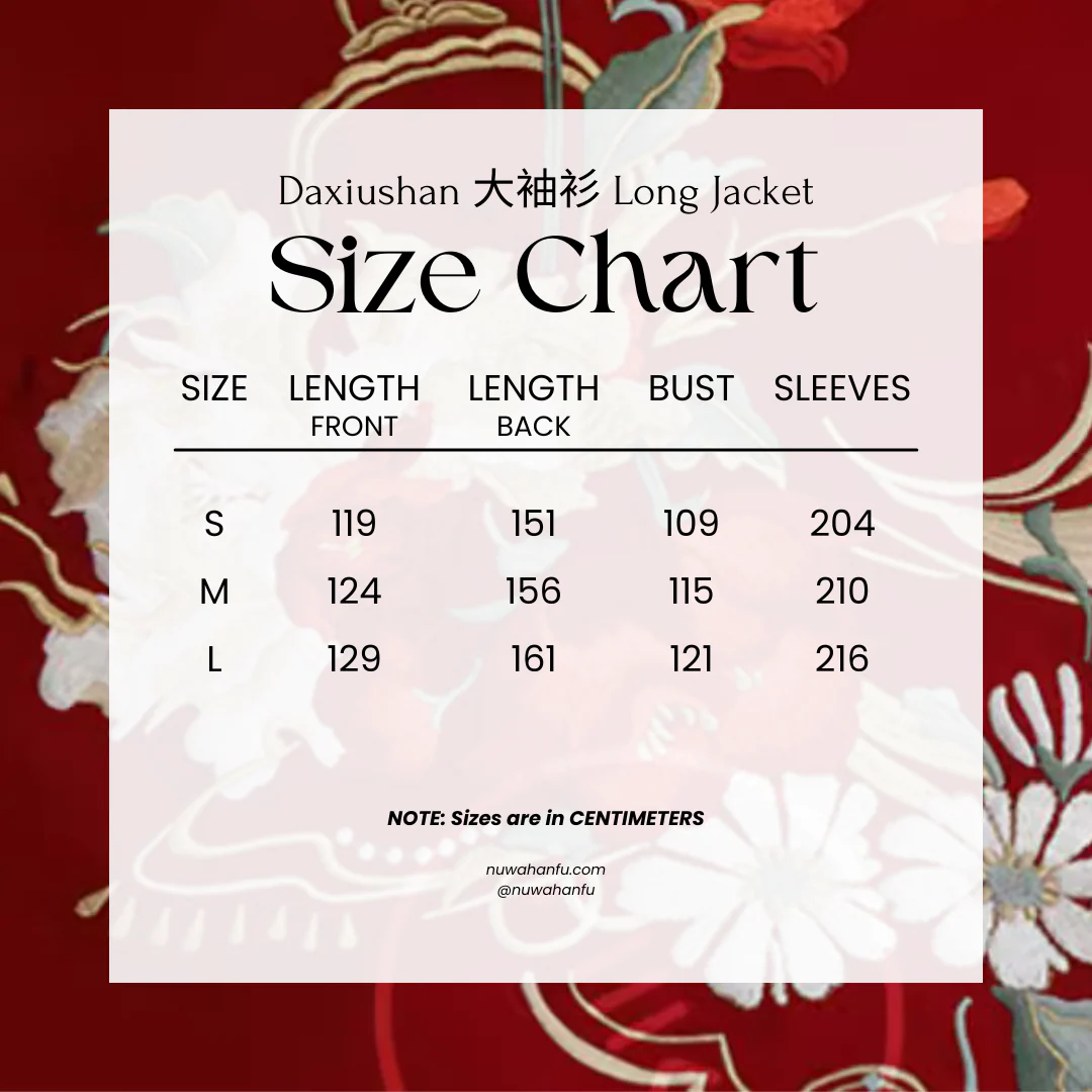 Xi Hé 羲和 Sky Goddess Modernized Tang Dynasty Daxiushan Qixiong Ruqun Wedding Set - Image 12