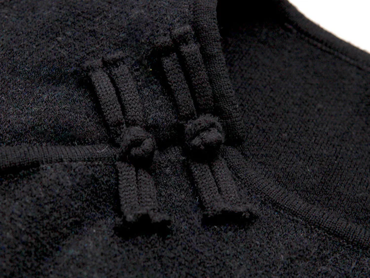Xi Nao 嬉闹 Frolicking Rabbits New Chinese Style Knit Sweater Vest - Image 17