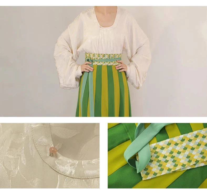 Xigua Tang 西瓜糖 Watermelon Sugar Early Tang Tanling Top Ruqun Set - Image 7