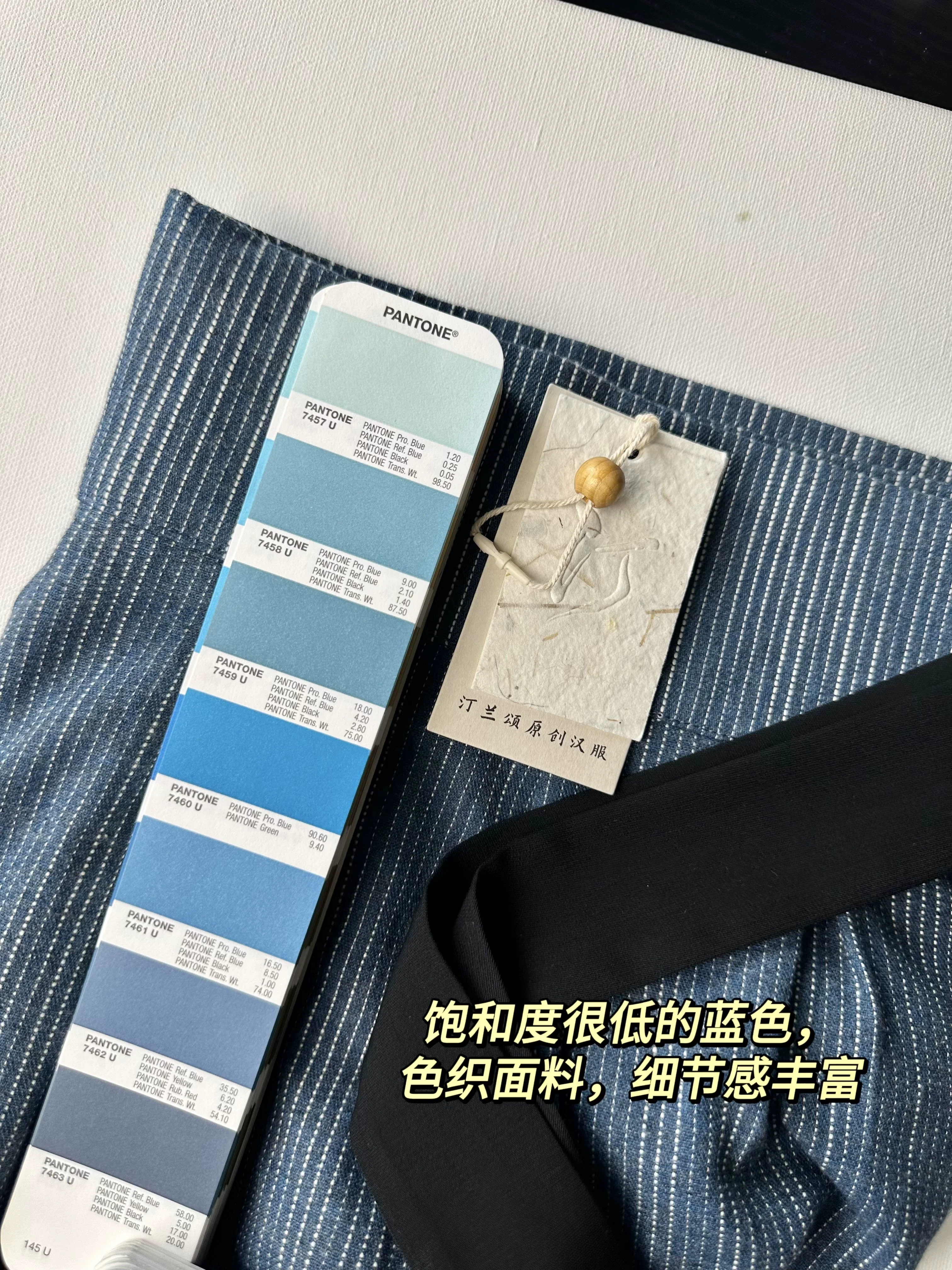 Xishan Wai 西山外 Beyond Mountains Modernized Wei Jin Cotton Unisex Ruqun Set - Image 9