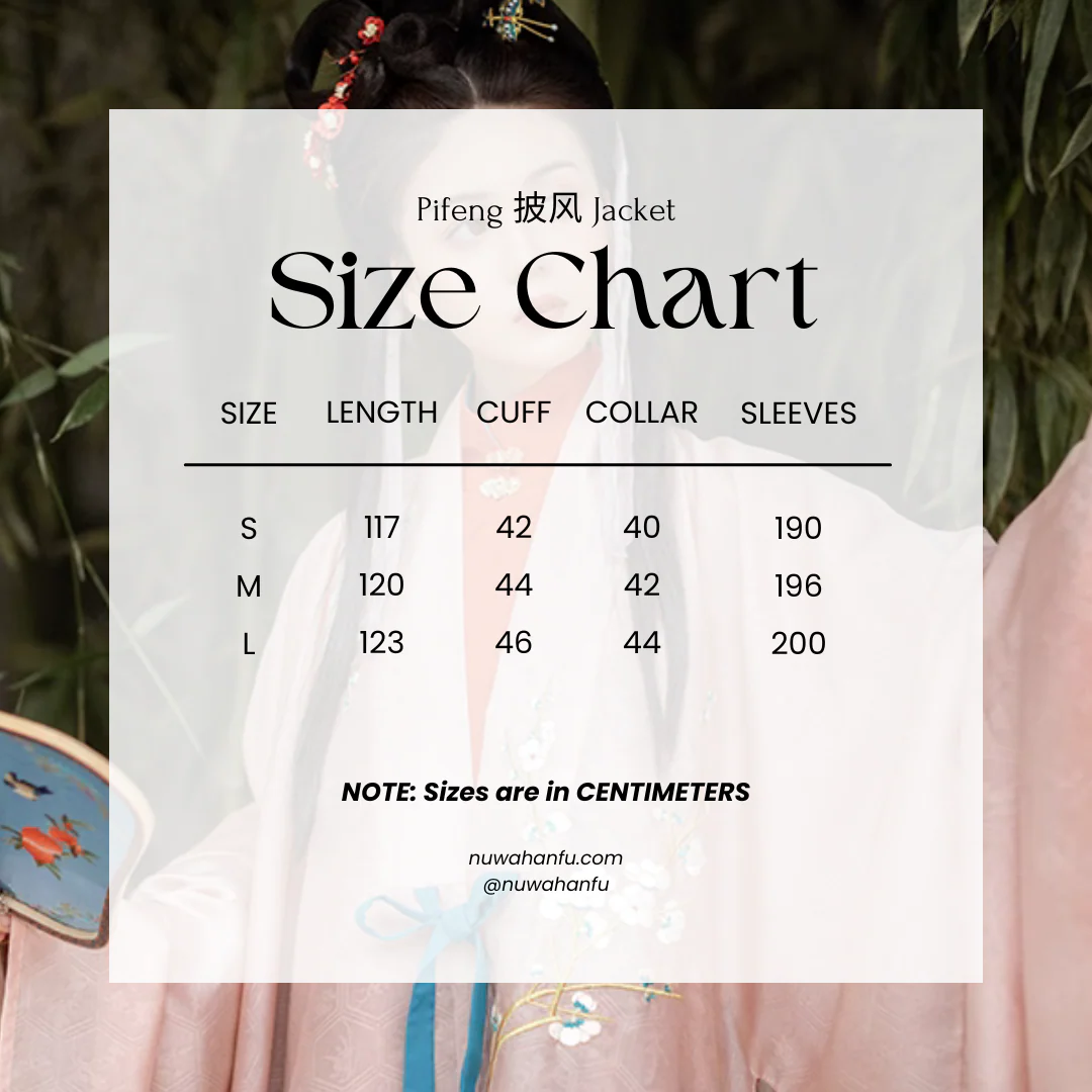 Xishang Meishao 喜上眉梢 Radiant Plum Blossom Late Ming Liling Pifeng Aoqun Set - Image 11