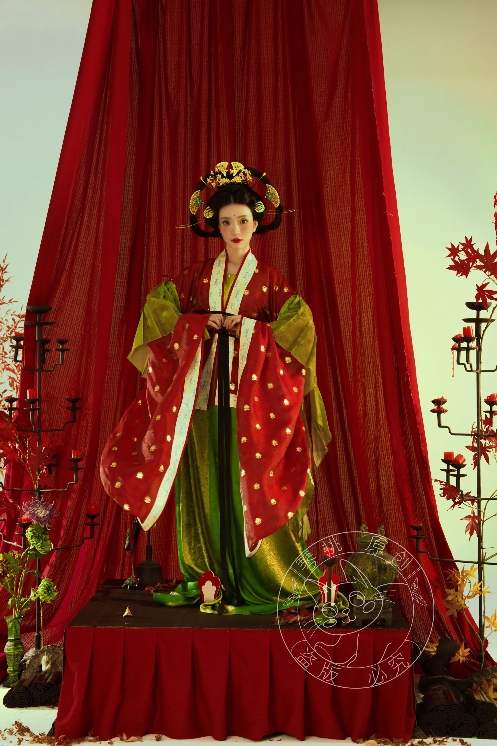Xizhou Qu 西洲曲 Song of Xizhou Northern Wei Dancer Figurine Restoration Ruqun Set - Image 10
