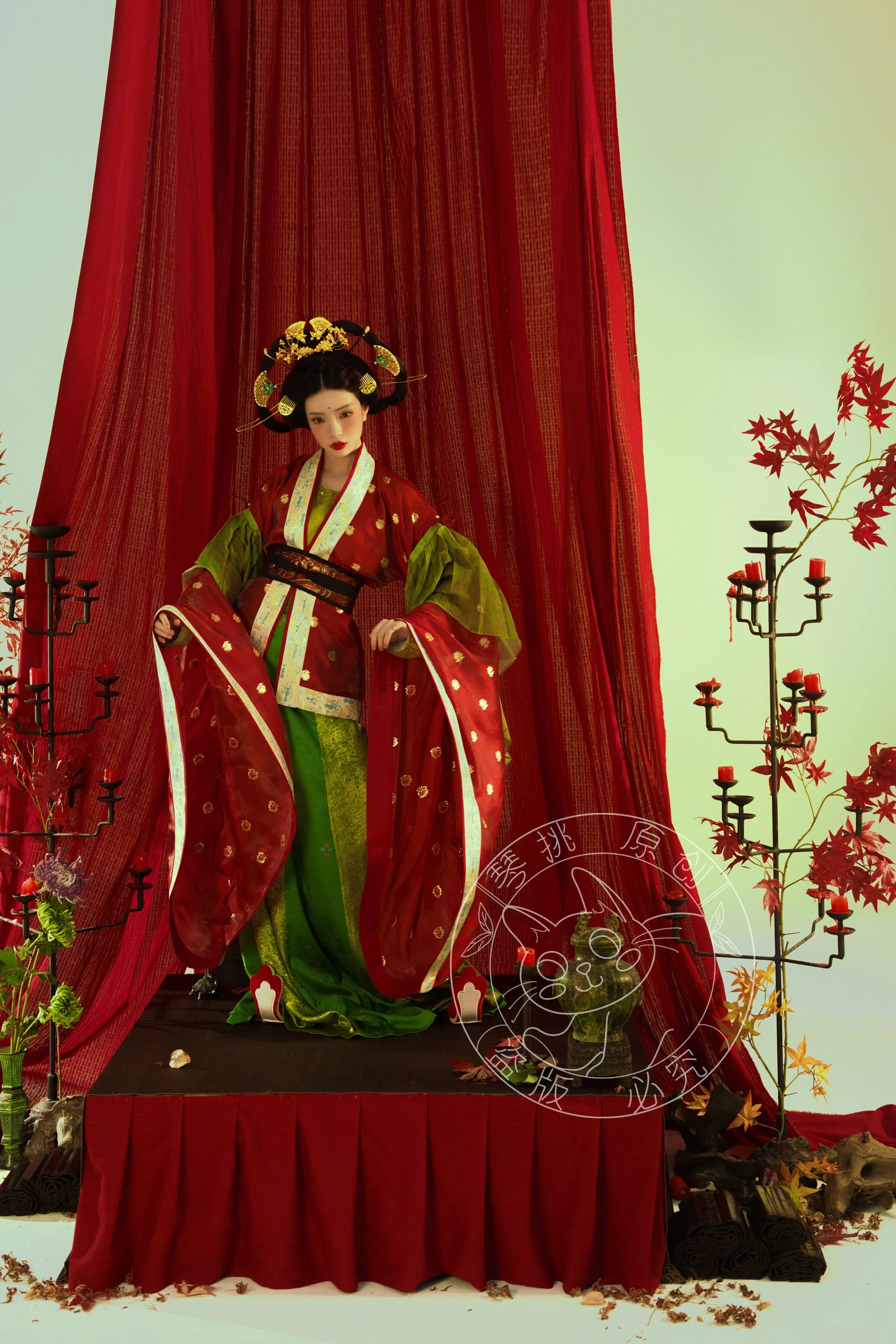 Xizhou Qu 西洲曲 Song of Xizhou Northern Wei Dancer Figurine Restoration Ruqun Set - Image 12