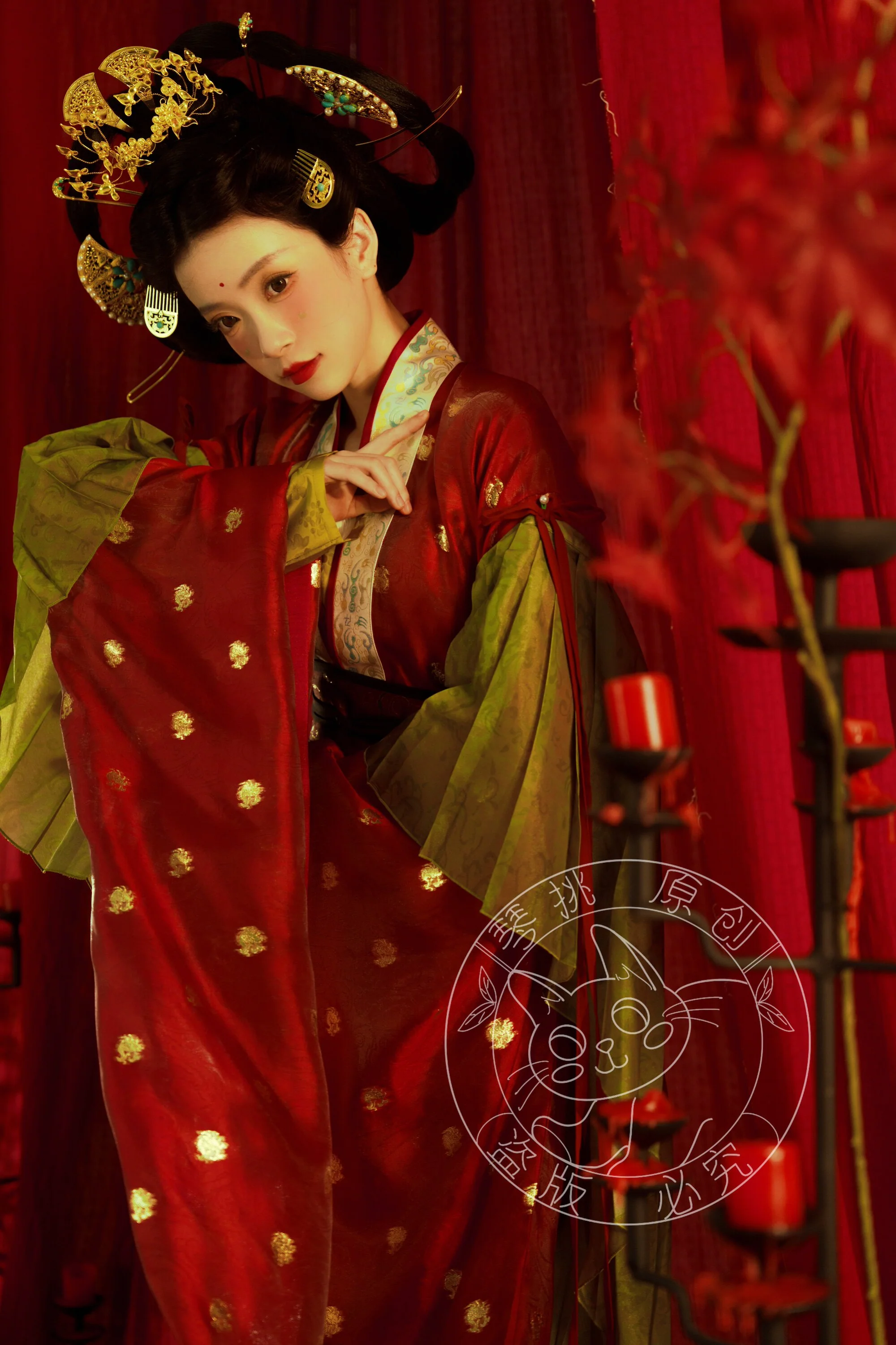 Xizhou Qu 西洲曲 Song of Xizhou Northern Wei Dancer Figurine Restoration Ruqun Set - Image 13