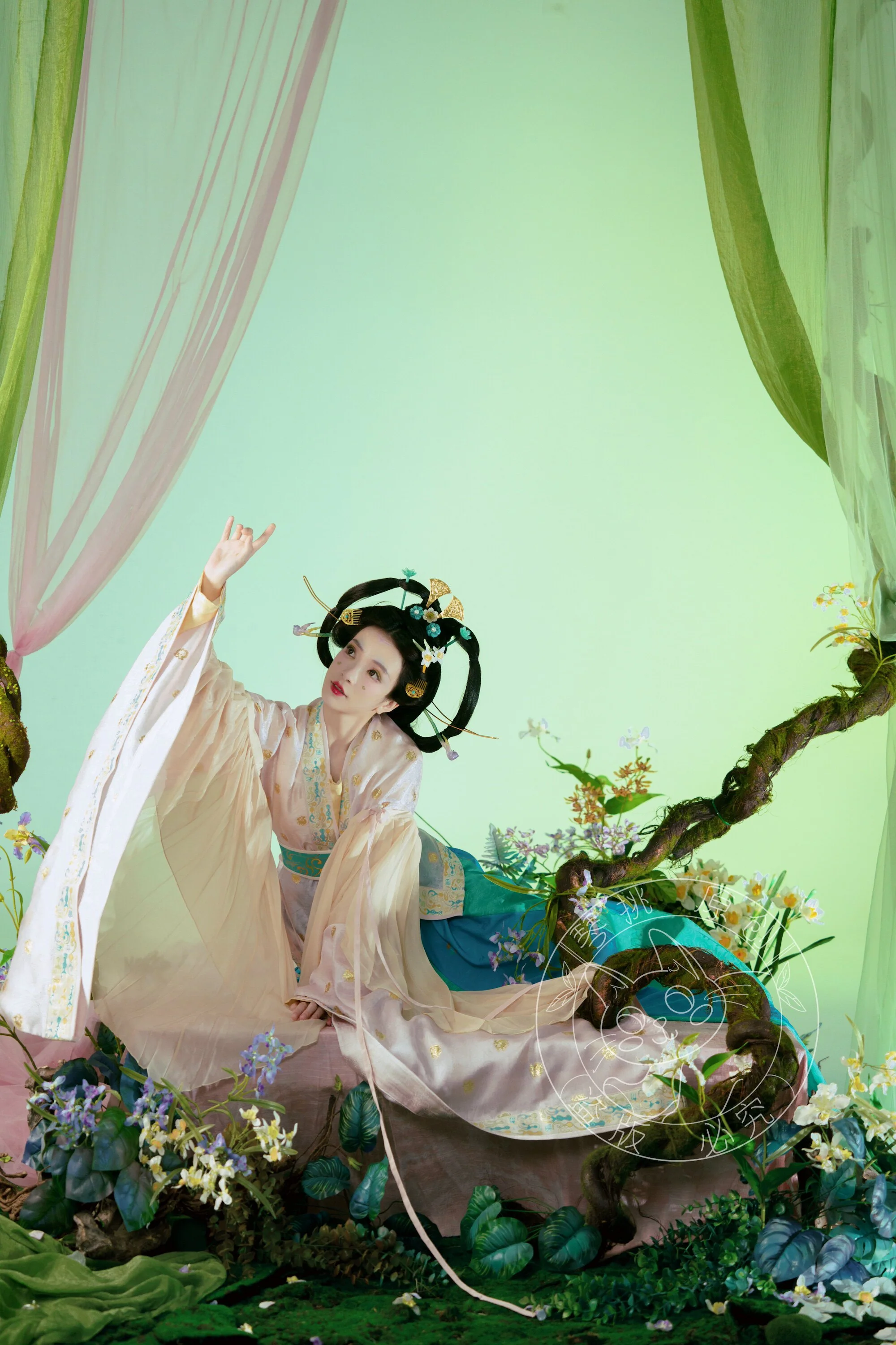 Xizhou Qu 西洲曲 Song of Xizhou Northern Wei Dancer Figurine Restoration Ruqun Set - Image 19