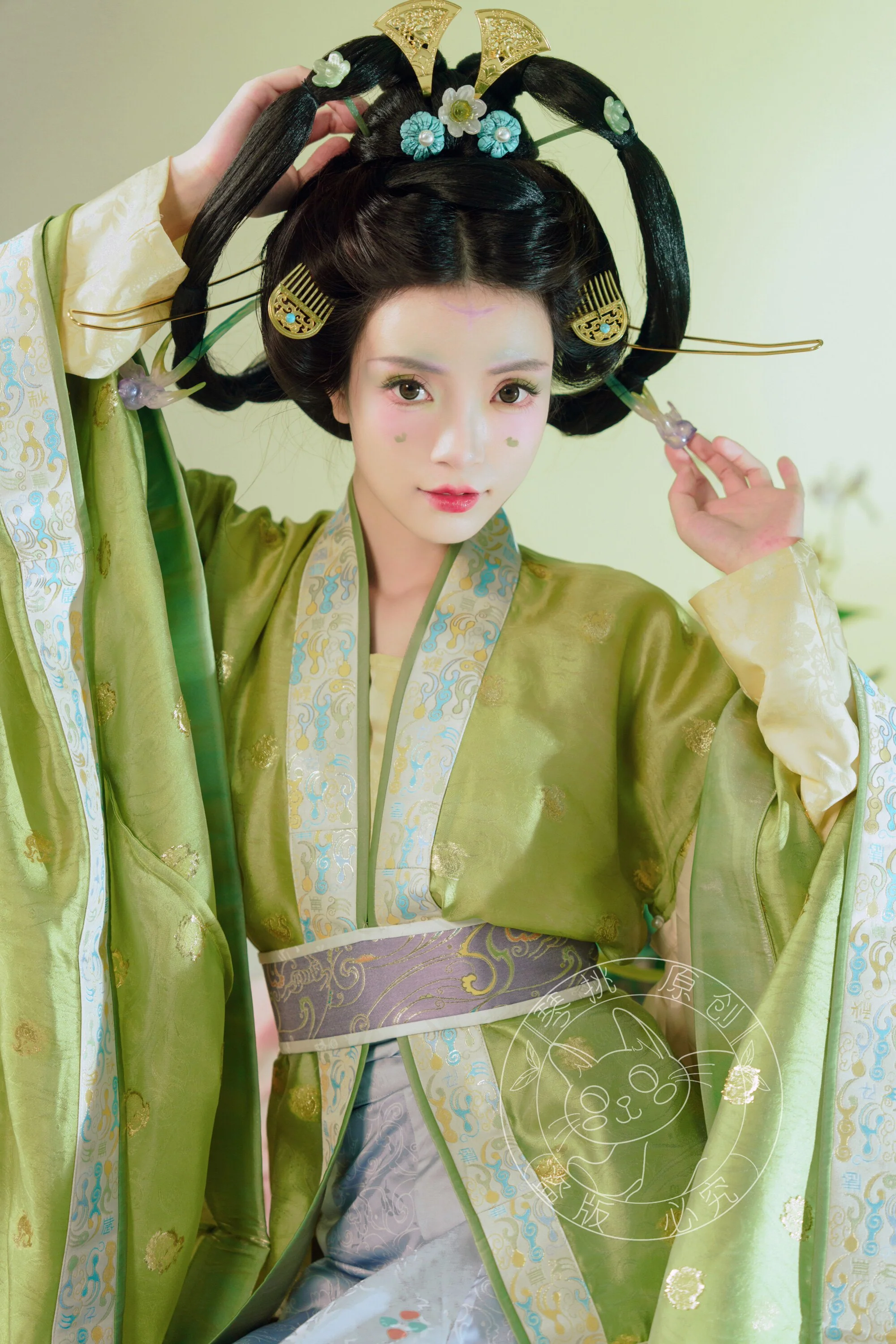 Xizhou Qu 西洲曲 Song of Xizhou Northern Wei Dancer Figurine Restoration Ruqun Set - Image 7