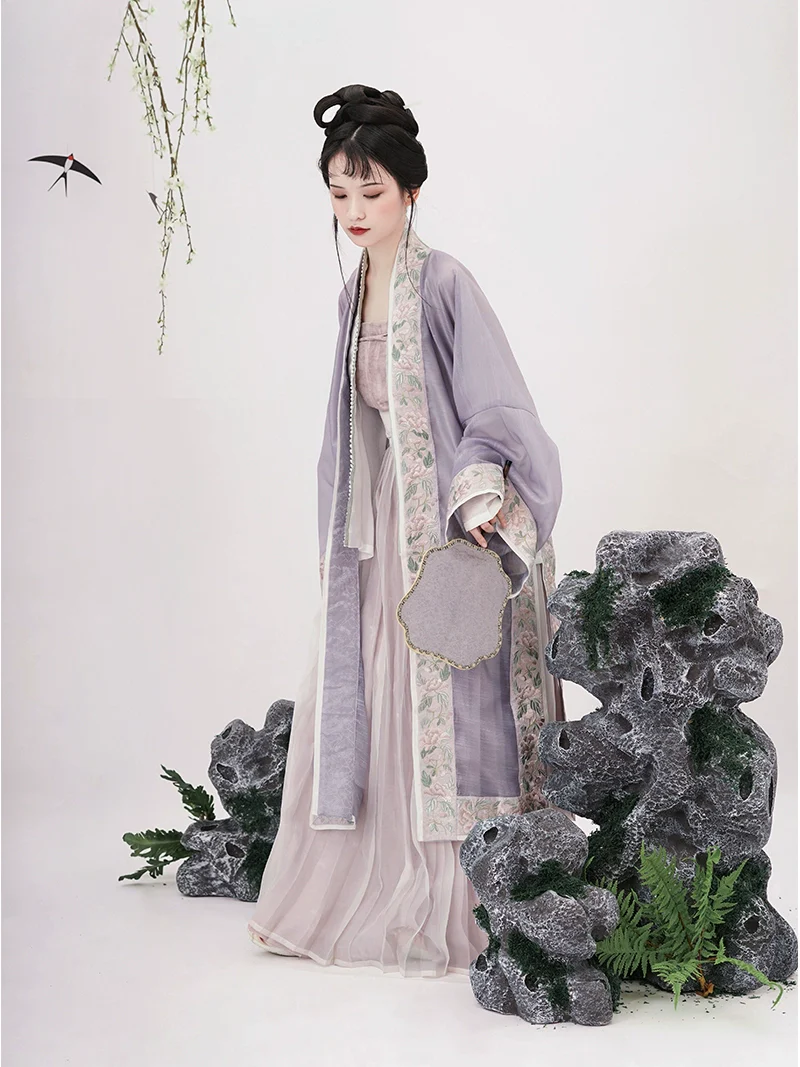 Xue Qing 雪青 Lilac Pearl Song Dynasty Ruqun - Image 4