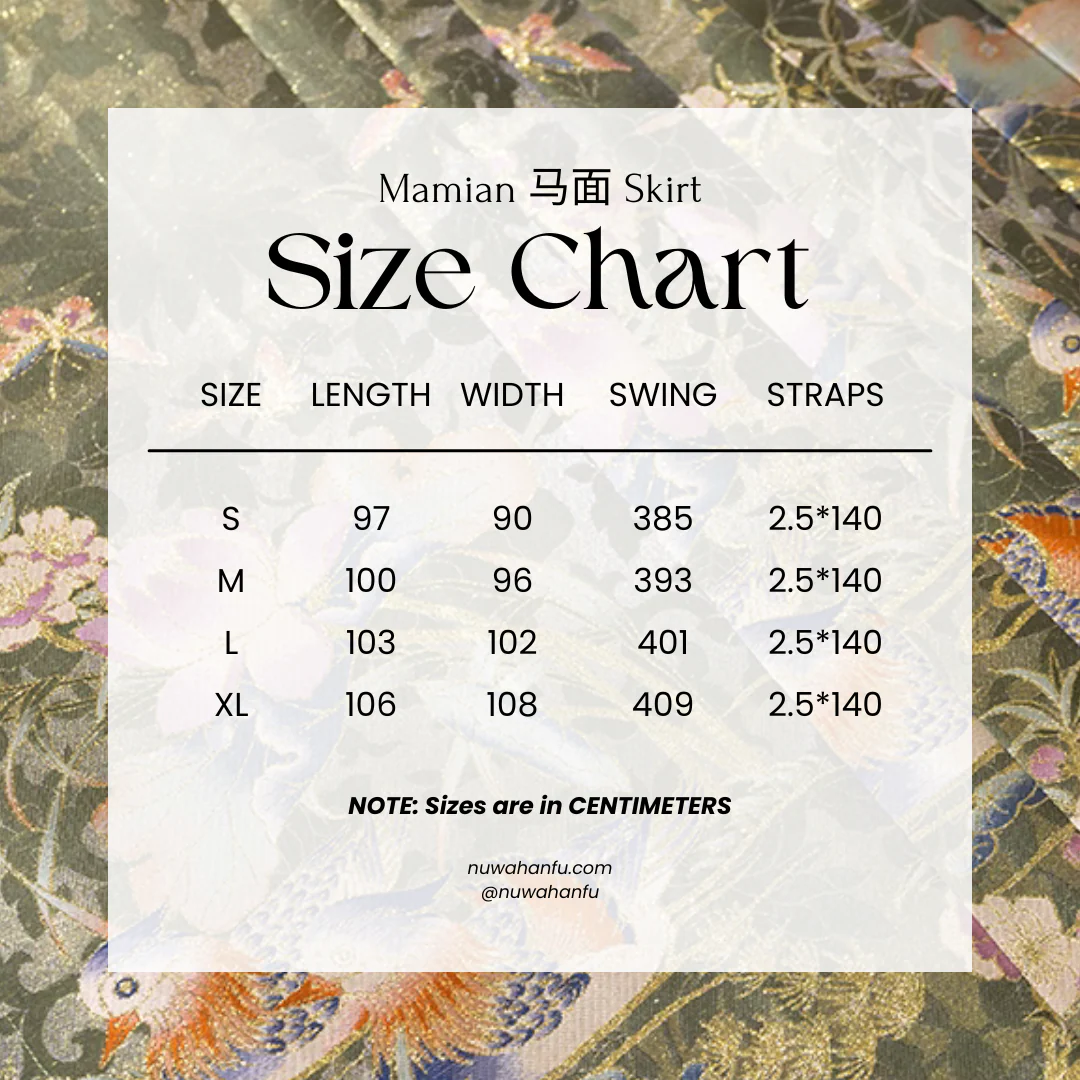 Ya Chi 鸭池 Duck Pond Ming Dynasty Embroidered Fangling Jacket & Mamian Aoqun Set - Image 18
