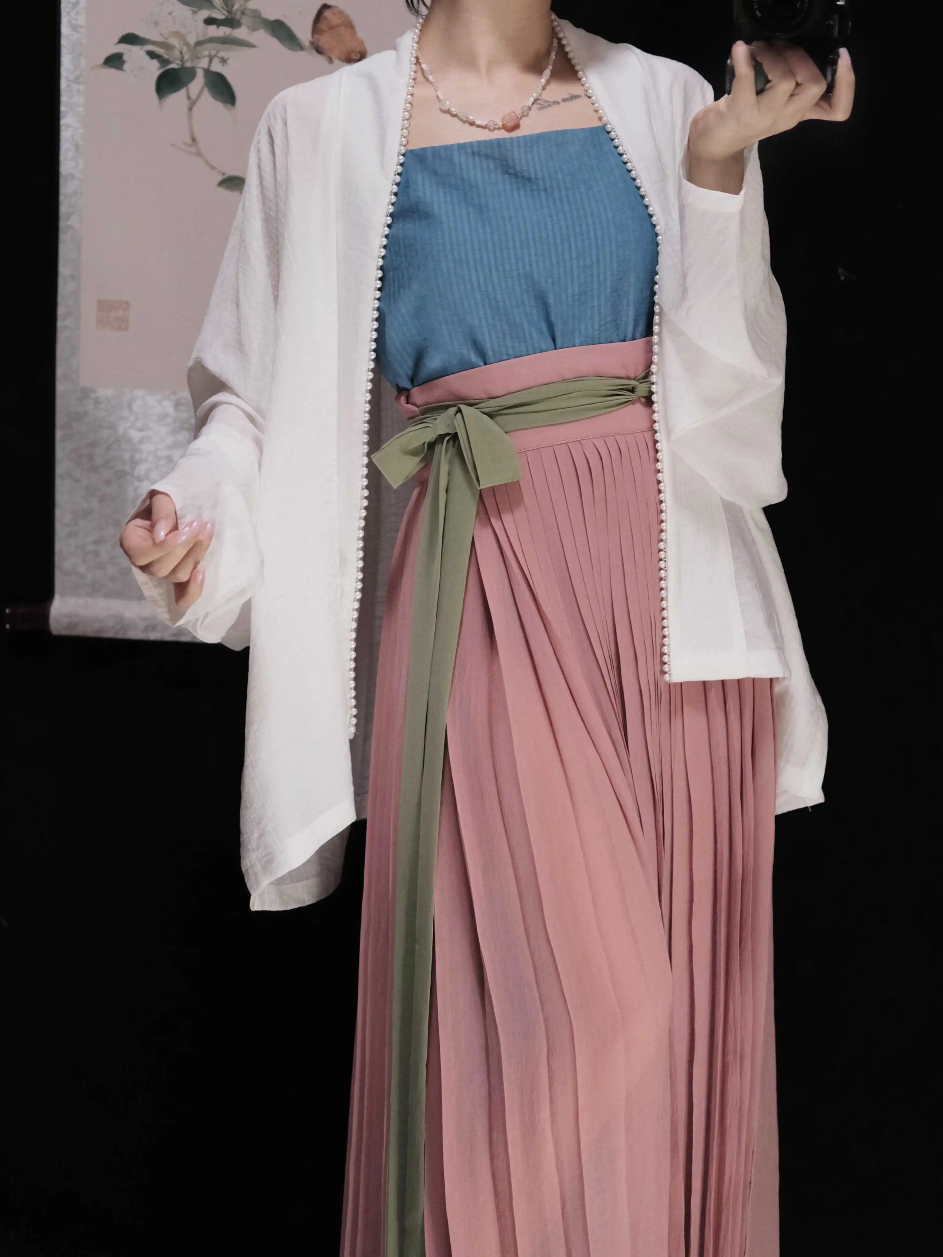 Yaoyao 夭夭 Budding Pearls Modernized Song Dynasty Feijixiu Top - Image 4