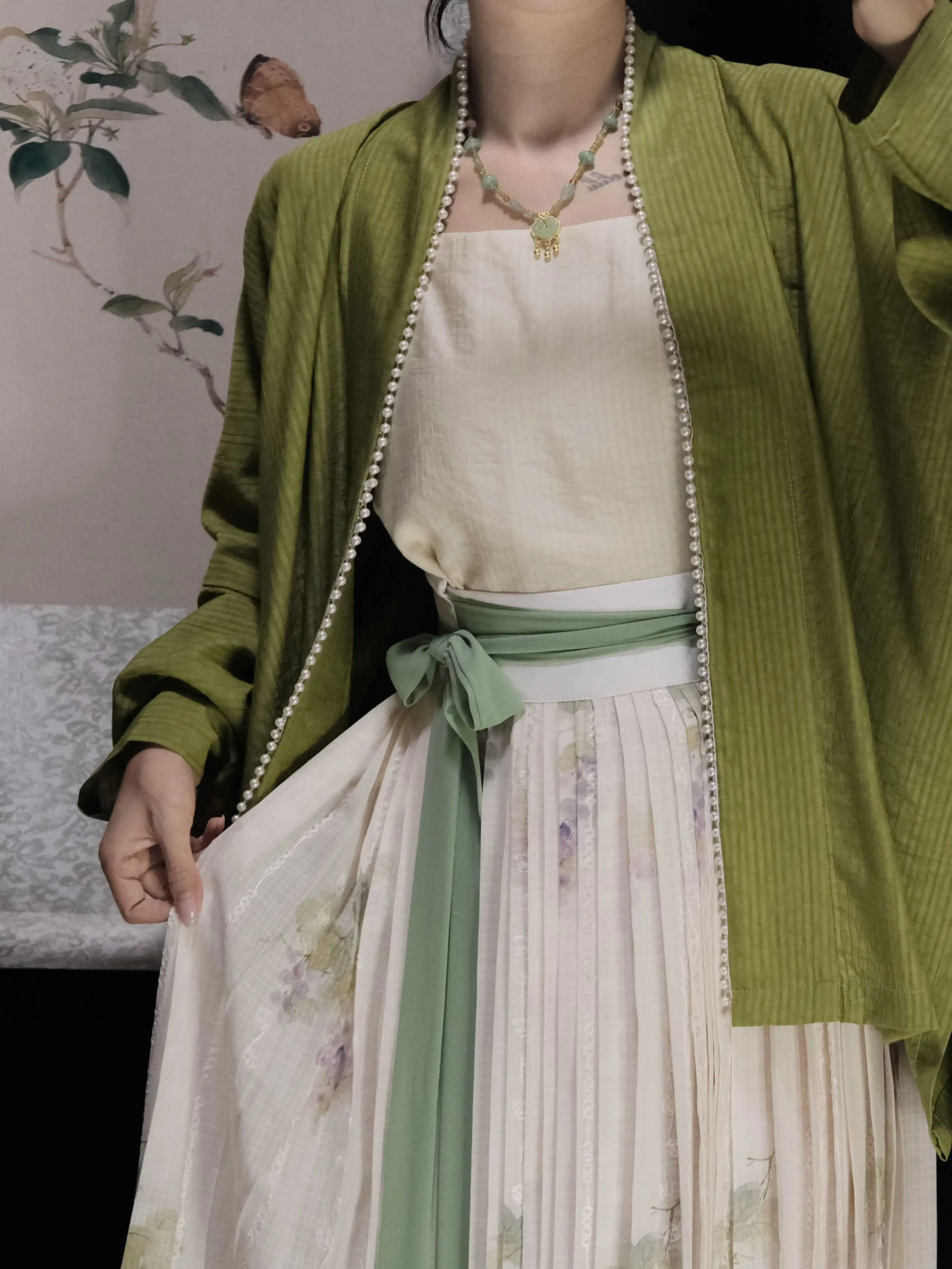 Yaoyao 夭夭 Budding Pearls Modernized Song Dynasty Feijixiu Top - Image 5