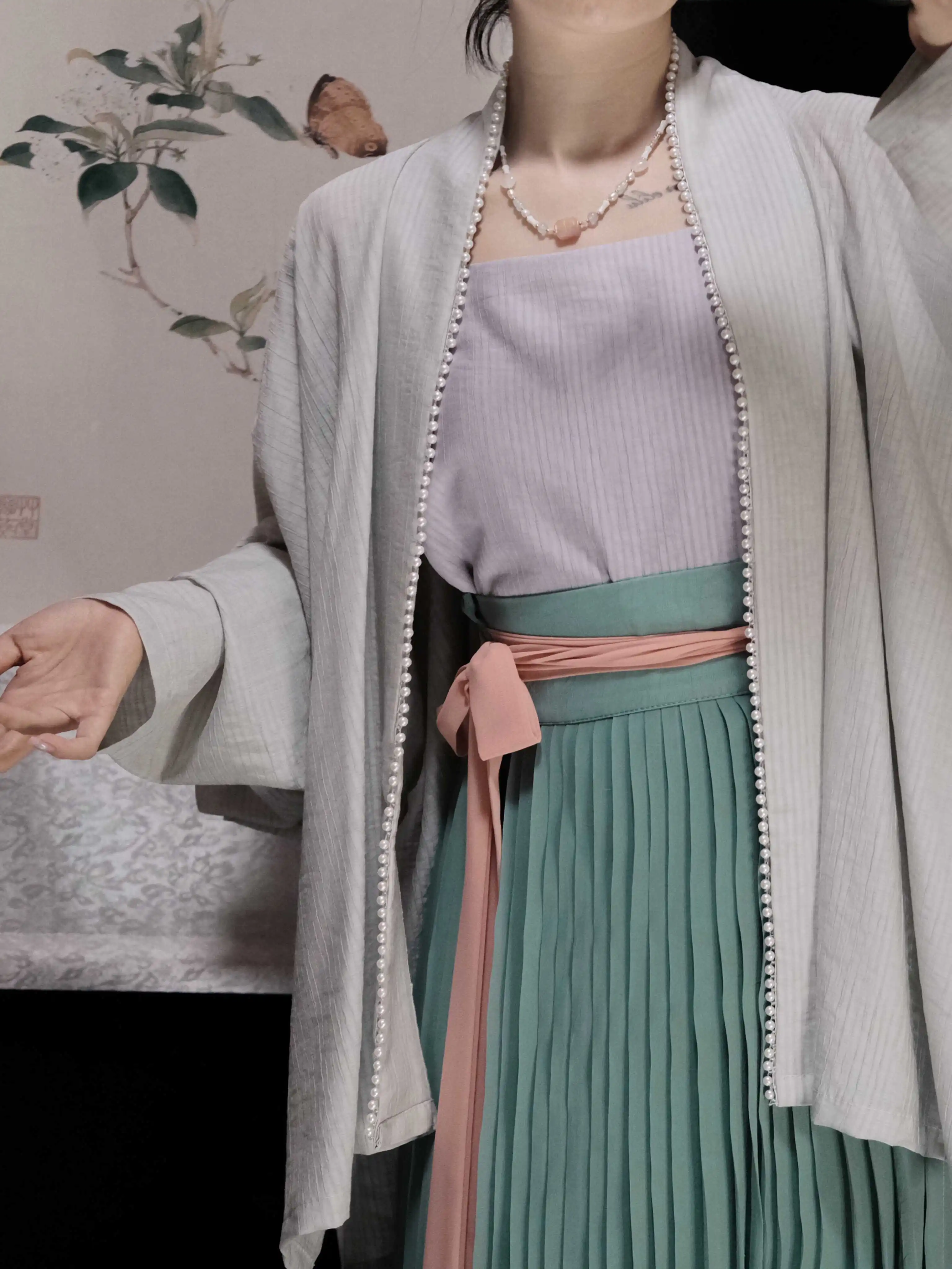 Yaoyao 夭夭 Budding Pearls Modernized Song Dynasty Feijixiu Top - Image 9