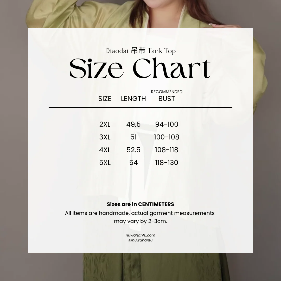 Yazhu 雅竹 Serene Bamboo Grove Song Dynasty Plus Size Feijixiu Top & Sanjianqun Skirt Set - Image 15