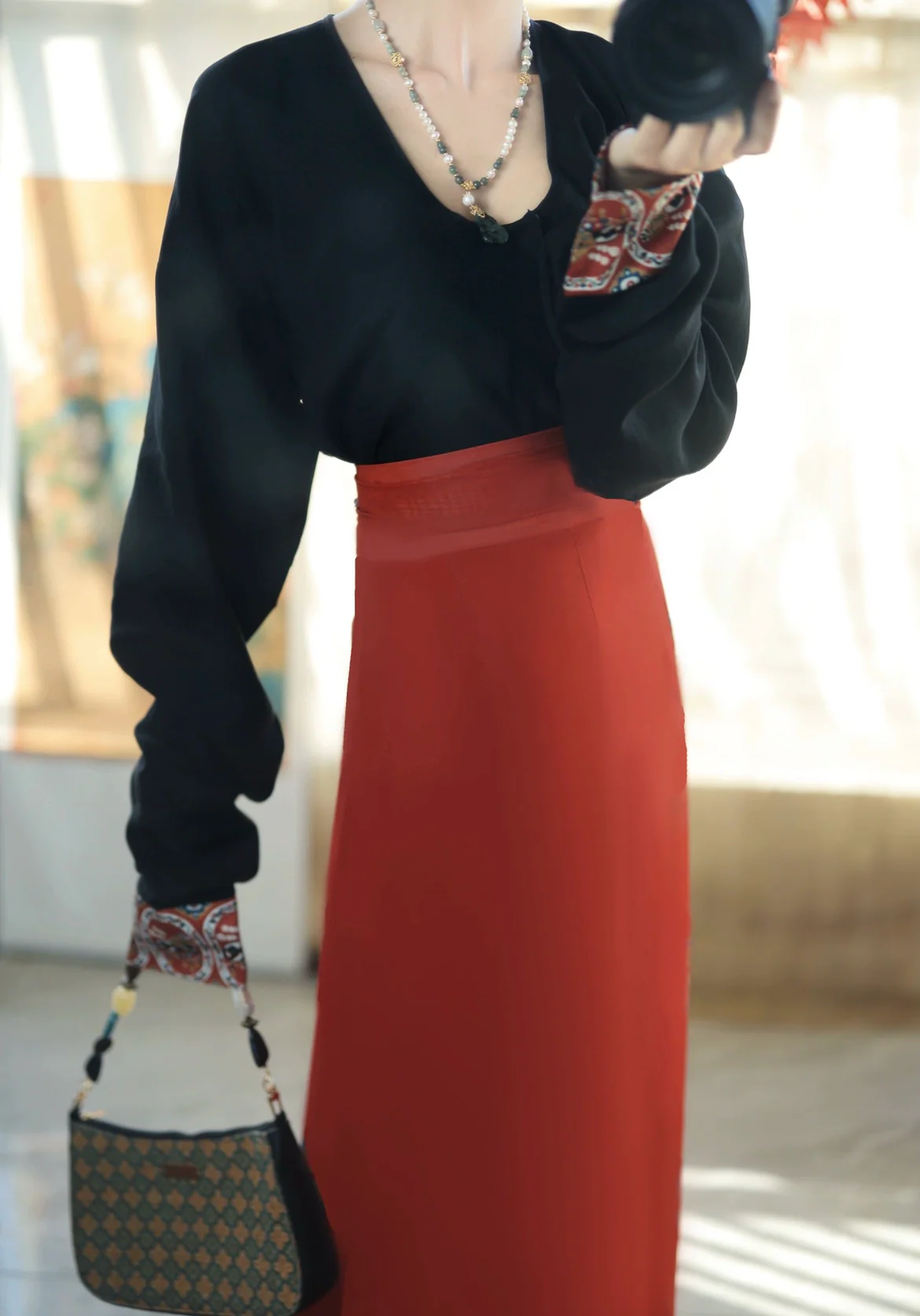 Yima 翼马 Flying Horse Early Tang Hanfu - Image 4