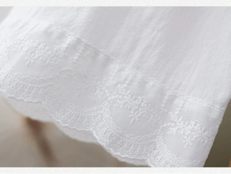 Yin Yue 隐月 Hidden Moon Cotton & Linen Lace Qipao Hanfu Undergarment Pants - Image 5