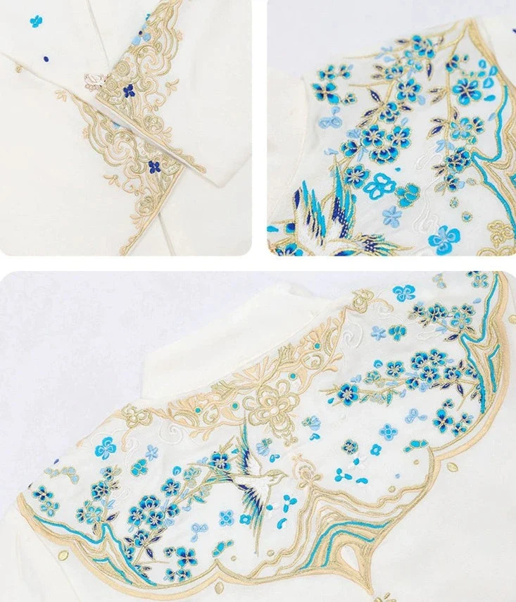 Ying Mei 莹梅 Gilded Songbird Mamian Skirt Set - Image 8