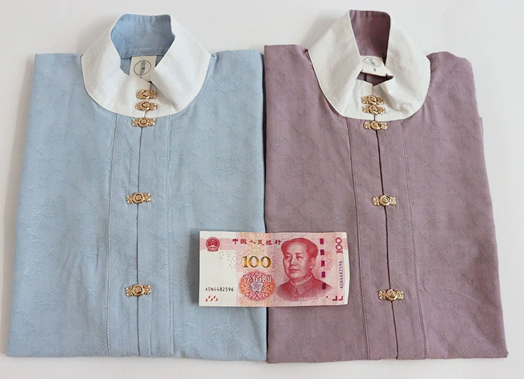 Yise 异色 Two Tone Liling Duijin Duanshan Ming Standing Collar Shirt - Image 10