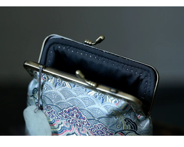 Yu Hai 玉海 Jade Sea Brocade Phone Purse - Image 9