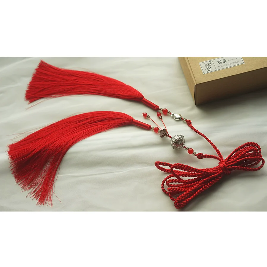 Yufu 渔夫 Fisherman's Tassel Belt Unisex Hanfu Accessory - Image 4